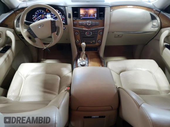 2011 Infiniti QX56 7-passenger with VIN JN8AZ2NE5B9005076, listed as a Copart auction lot 71878064 with 174,359 mi miles and Clean Title. Bid and sale history available at carsss.com. Image 8.