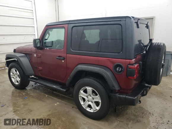 2021 Jeep Wrangler 80th Anniversary with VIN 1C4GJXAN9MW784552, listed as a Copart auction lot 43357205 with 65,230 mi miles and Salvage Title. Bid and sale history available at DreamBid. Image 2.