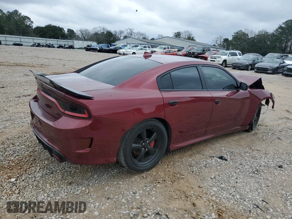 2020 Dodge Charger GT with VIN 2C3CDXHG2LH212124, listed as a Copart auction lot 45943565 with 72,925 mi miles and Salvage Title. Bid and sale history available at carsss.com. Image 3.