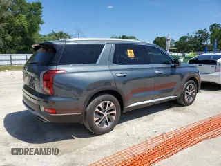 2022 Hyundai Palisade SEL z VIN KM8R24HE2NU472785, wystawiony jako Copart lot #53363865 z przebiegiem 46 150 mil mil oraz Szkoda całkowita • Salvage title. Historia ofert i sprzedaży dostępna na DreamBid. Obrazek 3.