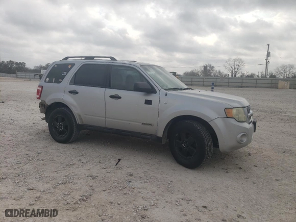 2008 Ford Escape XLT with VIN 1FMCU03138KA62333, listed as a Copart auction lot 47465765 with 222,639 mi miles and Salvage Title. Bid and sale history available at carsss.com. Image 4.