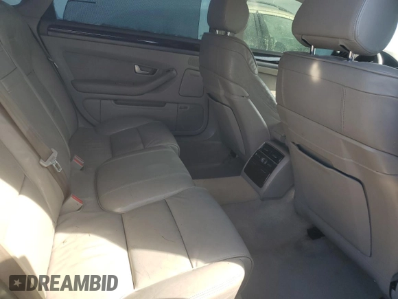 2006 Audi A8 4.2L with VIN WAUML44E36N007829, listed as a Copart auction lot 76658814 with 99,248 mi miles and Non repairable. Bid and sale history available at DreamBid. Image 10.