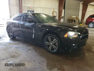 2014 Dodge Charger RT with VIN 2C3CDXDT4EH124147, listed as a Copart auction lot 65571904 with 121,538 mi miles and Salvage Title. Bid and sale history available at carsss.com. Image 4.