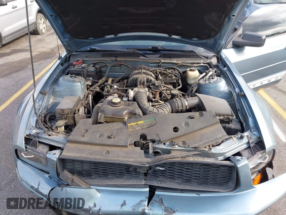 2007 Ford Mustang Deluxe with VIN 1ZVFT80N675294588, listed as a IAAI auction lot 42502168 with 121,562 mi miles and . Bid and sale history available at DreamBid. Image 10.