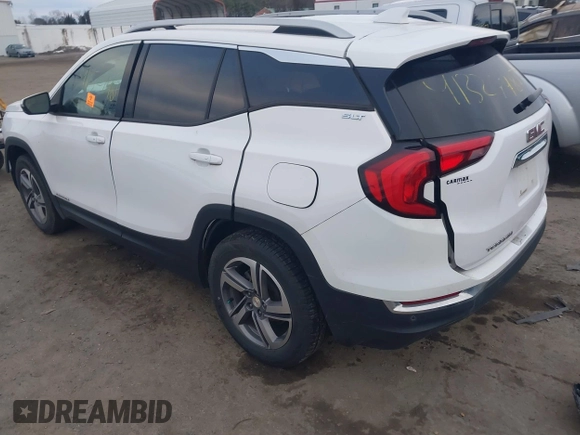 2018 GMC Terrain SLT with VIN 3GKALPEV5JL243739, listed as a IAAI auction lot 41324985 with 91,196 mi miles. Bid and sale history available at carsss.com. Image 3.