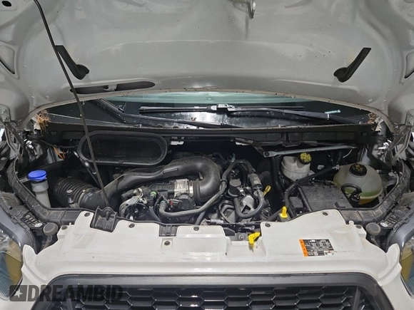 2023 Ford Transit Cargo with VIN 1FTBR1X87PKC01635, listed as a IAAI auction lot 42832727 with 17,348 mi miles and . Bid and sale history available at DreamBid. Image 14.