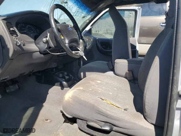 2002 Ford Ranger XL Fleet with VIN 1FTYR44V42PB63895, listed as a Copart auction lot 71995014 with 198,209 mi miles and Salvage Title. Bid and sale history available at carsss.com. Image 7.