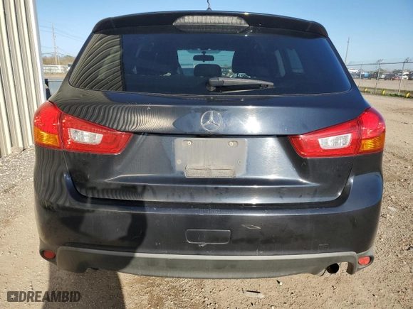 2015 Mitsubishi Outlander Sport ES with VIN 4A4AP3AUXFE019548, listed as a Copart auction lot 85519984 with 157,121 mi miles and Salvage Title. Bid and sale history available at carsss.com. Image 6.