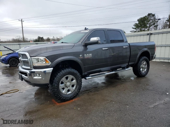 2018 Ram 2500 Laramie with VIN 3C6UR5FL4JG421004, listed as a Copart auction lot 44904375 with 130,707 mi miles and Salvage Title. Bid and sale history available at carsss.com. Image 1.