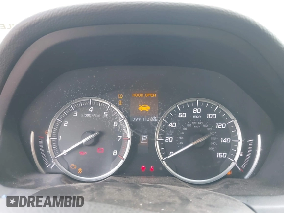 2015 Acura TLX V6 with VIN 19UUB2F32FA021137, listed as a IAAI auction lot 42733315 with 113,486 mi miles and . Bid and sale history available at DreamBid. Image 7.