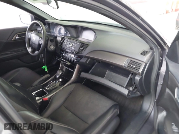2016 Honda Accord Sport with VIN 1HGCR2F59GA093334, listed as a IAAI auction lot 42138977 with 104,271 mi miles and . Bid and sale history available at DreamBid. Image 5.