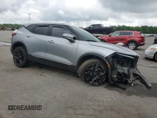 2023 Chevrolet Blazer Premier with VIN 3GNKBLRS6PS180166, listed as a Copart auction lot 57241025 with Not provided miles and Salvage title. Bid and sale history available at DreamBid. Image 4.