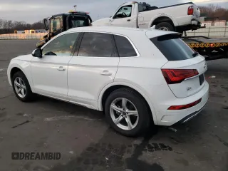 2021 Audi Q5 Premium with VIN WA1AAAFY8M2059824, listed as a Copart auction lot 72962562 with 15,475 mi miles. Bid and sale history available at carsss.com. Image 2.