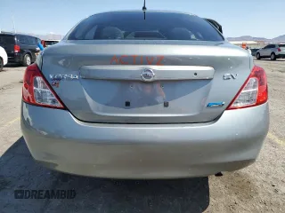 2012 Nissan Versa SV with VIN 3N1CN7AP0CL946595, listed as a Copart auction lot 59562915 with 107,228 mi miles and Salvage title. Bid and sale history available at DreamBid. Image 6.