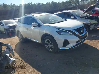 2019 Nissan Murano Platinum z VIN 5N1AZ2MJ6KN131766, wystawiony jako IAAI lot #41405868 z przebiegiem 71 990 mil mil oraz . Historia ofert i sprzedaży dostępna na DreamBid. Obrazek 1.