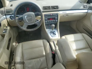 2008 Audi A4 2.0T with VIN WAUDF78E48A021736, listed as a Copart auction lot 54341175 with 184,165 mi miles and Clean Title. Bid and sale history available at carsss.com. Image 8.