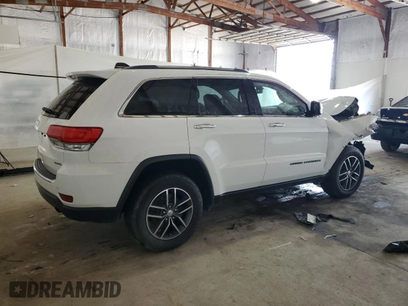 2018 Jeep Grand Cherokee Limited with VIN 1C4RJFBG6JC251297, listed as a Copart auction lot 58724695 with Not provided miles and Salvage title. Bid and sale history available at DreamBid. Image 3.