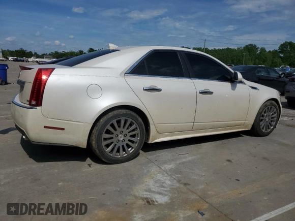 2012 Cadillac CTS Premium with VIN 1G6DS5E33C0113394, listed as a Copart auction lot 55991315 with 199,741 mi miles and Salvage title. Bid and sale history available at DreamBid. Image 3.