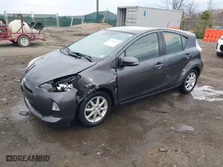 2013 Toyota Prius c One with VIN JTDKDTB31D1531200, listed as a IAAI auction lot 41685835 with 128,996 mi miles. Bid and sale history available at carsss.com. Image 17.