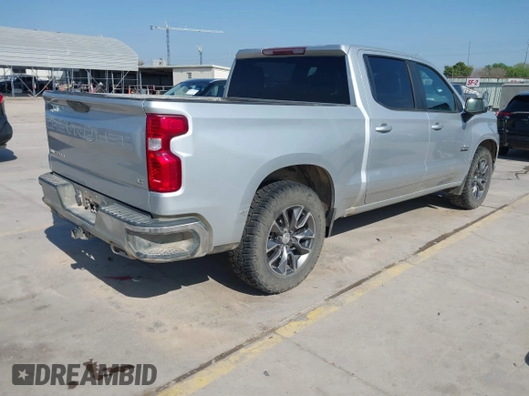 2020 Chevrolet Silverado 1500 LT with VIN 1GCUYDED4LZ240844, listed as a IAAI auction lot 41864044 with 128,665 mi miles and . Bid and sale history available at DreamBid. Image 4.