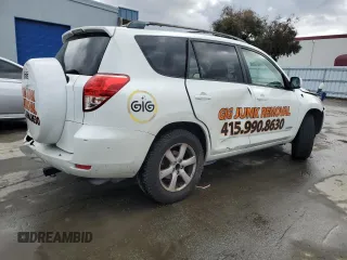 2007 Toyota RAV4 Limited with VIN JTMZK31VX75008441, listed as a Copart auction lot 44715115 with 156,103 mi miles and Salvage Title. Bid and sale history available at carsss.com. Image 3.