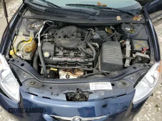 2001 Chrysler Sebring with VIN 1C3EL45U11N706855, listed as a Copart auction lot 62395804 with 78,725 mi miles and Non Repairable. Bid and sale history available at DreamBid. Image 11.
