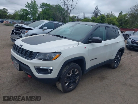 2018 Jeep Compass Trailhawk с VIN 3C4NJDDB8JT467208, выставлен на аукционе IAAI как лот 42357031 с пробегом 163 399 миль миль и . История ставок и продаж доступна на DreamBid. Изображение 2.