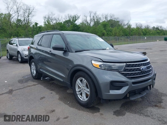 2024 Ford Explorer XLT with VIN 1FMSK7DH2RGA66805, listed as a IAAI auction lot 41965748 with 16,968 mi miles and . Bid and sale history available at DreamBid. Image 1.