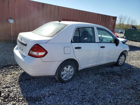 2010 Nissan Versa 1.6 with VIN 3N1CC1AP9AL390903, listed as a Copart auction lot 82046534 with 0 mi miles and Salvage Title. Bid and sale history available at carsss.com. Image 3.