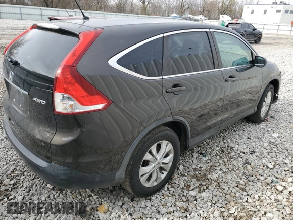 2014 Honda CR-V EX with VIN 5J6RM4H50EL095744, listed as a Copart auction lot 50122875 with 121,084 mi miles and Salvage Title. Bid and sale history available at carsss.com. Image 3.