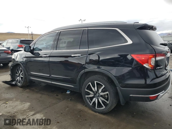 2022 Honda Pilot Touring 7-Passenger with VIN 5FNYF6H62NB084022, listed as a Copart auction lot 44793355 with 62,906 mi miles and Salvage Title. Bid and sale history available at carsss.com. Image 2.