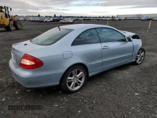 2006 Mercedes-Benz CLK-Class 3.5L with VIN WDBTJ56H86F195984, listed as a Copart auction lot 76540704 with 126,969 mi miles and Salvage Title. Bid and sale history available at carsss.com. Image 3.