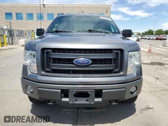 2013 Ford F-150 XL with VIN 1FTFX1EF4DFC34900, listed as a Copart auction lot 63637425 with 199,583 mi miles and Salvage title. Bid and sale history available at DreamBid. Image 5.