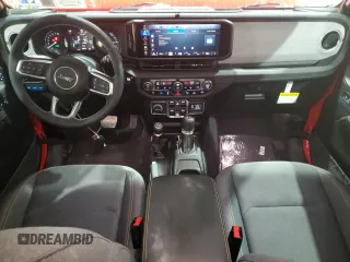 2025 Jeep Wrangler Sahara with VIN 1C4RJXP67SW577826, listed as a Copart auction lot 57946505 with 2,006 mi miles and Clean title. Bid and sale history available at DreamBid. Image 8.