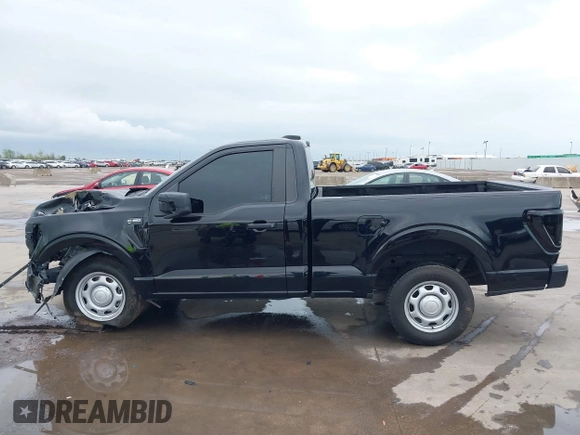2023 Ford F-150 XL with VIN 1FTMF1C51PKE97197, listed as a IAAI auction lot 41904003 with 17,394 mi miles and . Bid and sale history available at DreamBid. Image 14.