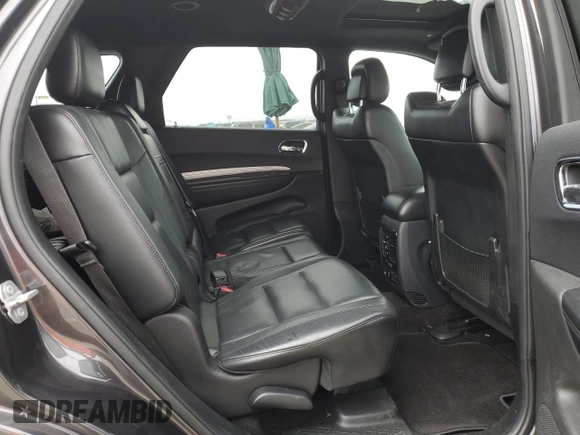 2017 Dodge Durango GT with VIN 1C4RDJDG3HC611708, listed as a Copart auction lot 52924655 with 104,302 mi miles and Salvage Title. Bid and sale history available at carsss.com. Image 11.