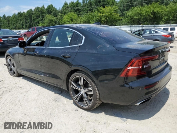 2021 Volvo S60 Inscription with VIN 7JRA22TL4MG091935, listed as a Copart auction lot 65112034 with 53,732 mi miles and Salvage Title. Bid and sale history available at carsss.com. Image 2.