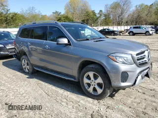 2017 Mercedes-Benz GLS with VIN 4JGDF6EE7HA768874, listed as a Copart auction lot 52152185 with 133,738 mi miles and Salvage Title. Bid and sale history available at carsss.com. Image 4.