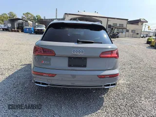 2019 Audi SQ5 Prestige with VIN WA1C4AFY2K2002662, listed as a Copart auction lot 43768595 with 64,033 mi miles and Salvage Title. Bid and sale history available at DreamBid. Image 6.