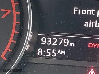 2018 Audi A4 Premium with VIN WAUKMAF47JA007663, listed as a IAAI auction lot 41732401 with 93,279 mi miles. Bid and sale history available at carsss.com. Image 16.