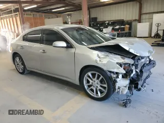 2014 Nissan Maxima S with VIN 1N4AA5AP1EC457227, listed as a Copart auction lot 46235375 with 160,468 mi miles and Salvage Title. Bid and sale history available at DreamBid. Image 4.