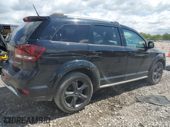 2018 Dodge Journey Crossroad z VIN 3C4PDCGB5JT257333, wystawiony jako Copart lot #58258905 z przebiegiem 150 648 mil mil oraz Szkoda całkowita • Salvage title. Historia ofert i sprzedaży dostępna na DreamBid. Obrazek 3.