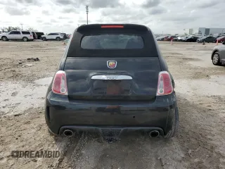 2013 FIAT 500 Abarth with VIN 3C3CFFJH5DT664746, listed as a Copart auction lot 79467384 with 84,548 mi miles and Salvage Title. Bid and sale history available at carsss.com. Image 6.