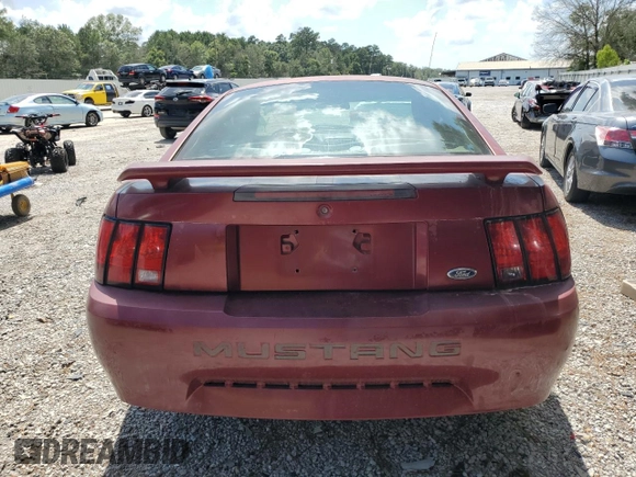 2004 Ford Mustang Standard with VIN 1FAFP40674F136300, listed as a Copart auction lot 86332804 with 163,996 mi miles and Salvage Title. Bid and sale history available at carsss.com. Image 6.