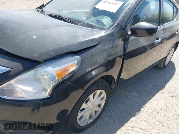 2019 Nissan Versa SV with VIN 3N1CN7AP5KL849312, listed as a IAAI auction lot 42252597 with 88,778 mi miles and . Bid and sale history available at DreamBid. Image 12.
