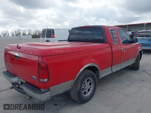 1998 Ford F-150 with VIN 1FTZX1720WNC10500, listed as a IAAI auction lot 41462145 with 266,150 mi miles and . Bid and sale history available at DreamBid. Image 4.