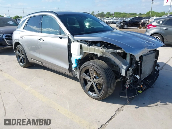 2024 Genesis GV70 2.5T with VIN 5NMMADTB2RH006771, listed as a IAAI auction lot 42011216 with 9,482 mi miles and . Bid and sale history available at DreamBid. Image 1.