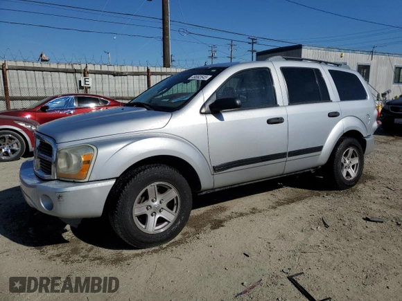 2005 Dodge Durango z VIN 1D8HD48D15F536581, wystawiony jako Copart lot #49892645 z przebiegiem 196 016 mil mil oraz Szkoda całkowita • Salvage title. Historia ofert i sprzedaży dostępna na DreamBid. Obrazek 1.