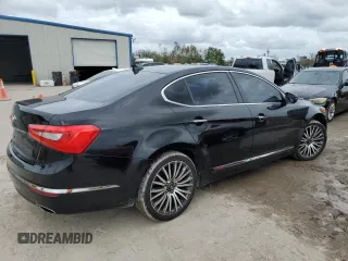 2015 Kia Cadenza Premium with VIN KNALN4D70F5181736, listed as a Copart auction lot 80024144 with 138,814 mi miles and Salvage Title. Bid and sale history available at carsss.com. Image 3.