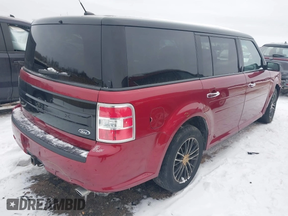 2017 Ford Flex SEL with VIN 2FMGK5C8XHBA00312, listed as a IAAI auction lot 41628450 with 144,268 mi miles. Bid and sale history available at carsss.com. Image 4.